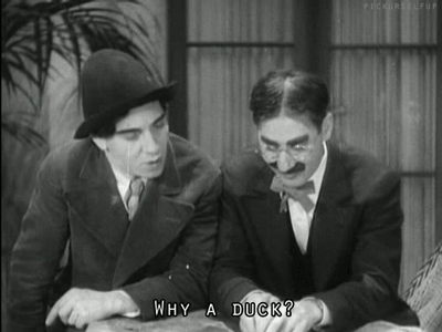The Cocoanuts 1929 Groucho and Chico Marx Groucho Hammer And here