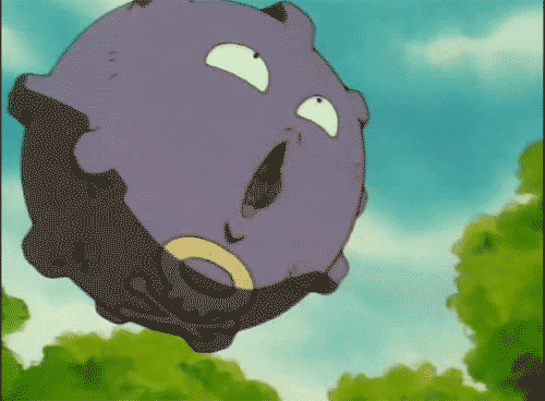 Koffing using Smog in Ash Catches A Pokemon