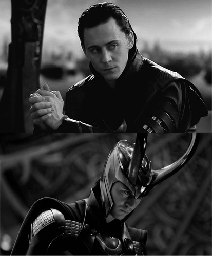  loki tom hiddleston i'm crazy about black and white so you just pretend 