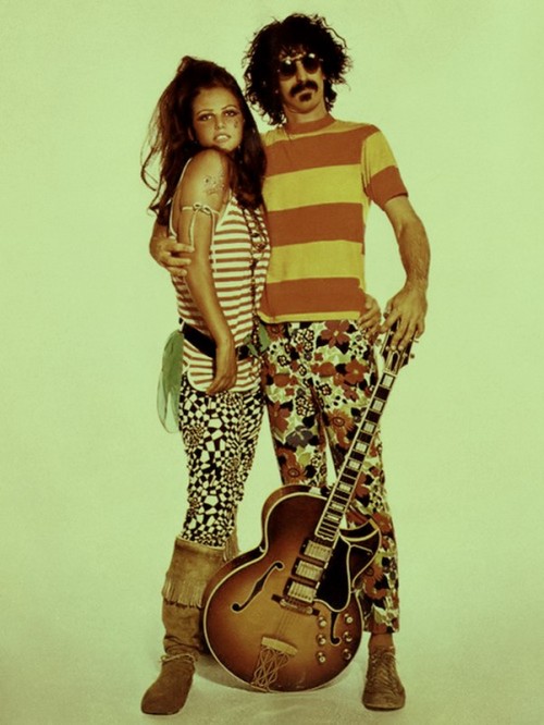 Claudia Cardinale and Frank Zappa