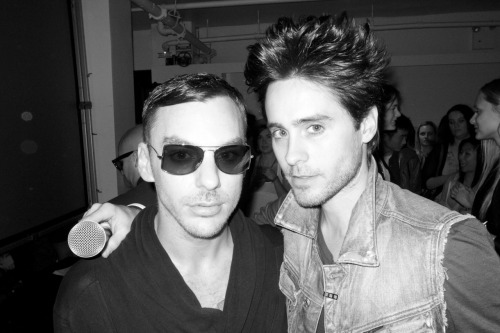 Shannon and Jared Leto at the Museum of Sex.