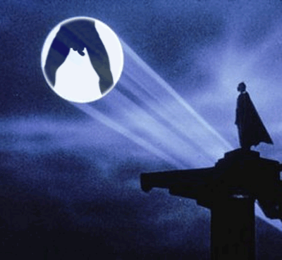 Image result for dick bat signal gif