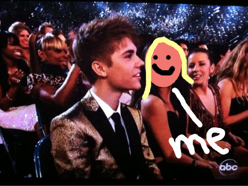 k-party:  No biggie, just chillin with my man at the awards~ 