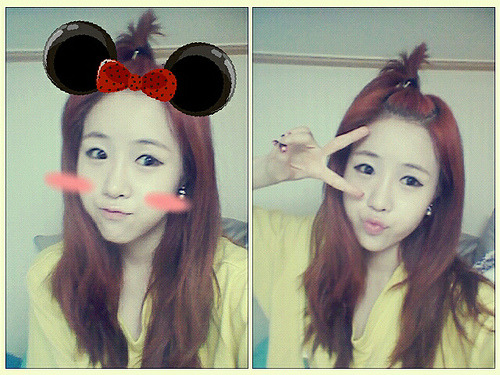 [110524] Jiyul&#8217;s me2day update.
&#8220;I got a new shirt and a haircut&#8230;  It is obvious when I&#8217;m at home~~~~  o//o&#8221;