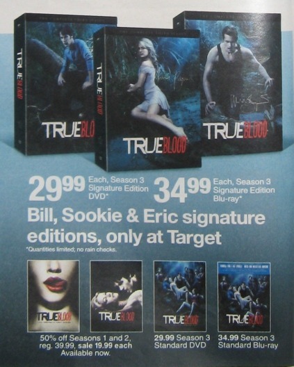 true blood season 3 dvd cover. tagged True Blood Season 3 DVD