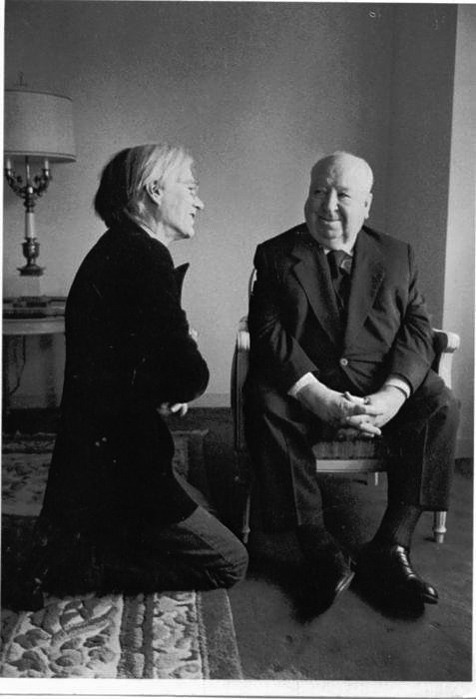 Andy Warhol and Alfred Hitchcock
Photo by Jill Krementz
(submitted by Marchand and whenthesuncomesdown)