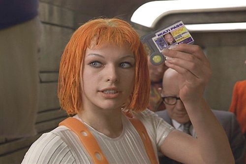 milla jovovich fifth element. Milla Jovovich as “Leeloo” in