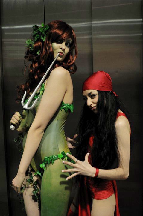 Poison Ivy e Elektra