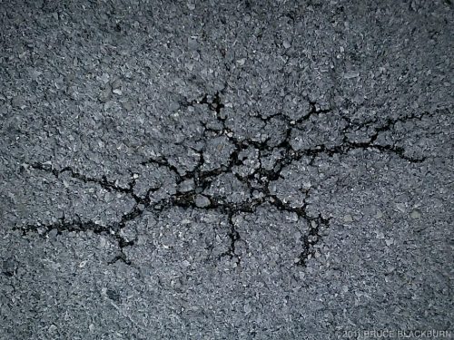 pavement crack