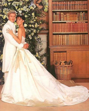 Beckham 1999 on Victoria And David Beckham   S Wedding   1999