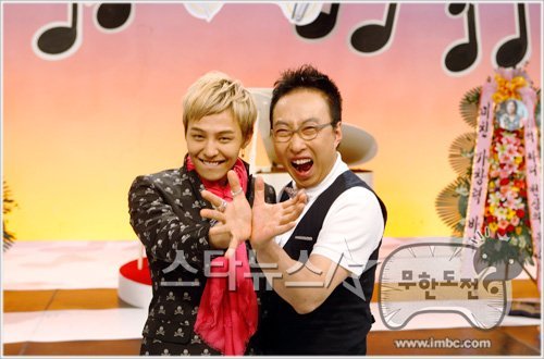 Park Myung Soo calls G-Dragon a musical genius!
In a recent interview, comedian Park Myung Soo only had words of praise for Big Bang’s leader and producer, G-Dragon.Giving  themselves the name ‘GG‘, Park Myung Soo and G-Dragon recently teamed  up to present viewers with a special song on MBC’s “Infinity Challenge”  at the West Coast Highway Song Festival.On June 15th, Park Myung Soo expressed through his phone interview, “While  working with G-Dragon, I realized that he truly was a young musical  genius. If I made a request about something, he would immediately  present me with not one, but three different ideas”.He continued, “At  first, I had difficulty adjusting to Big Bang’s style of music, so we  had to overcome our fundamental musical differences. However, G-Dragon  wrote a song that was easy enough for me to follow along with, and made  sure that the song still sounded great. Thanks to him, I was able to  naturally close the gap between our music styles. I’m sure that many  people will enjoy the song G-Dragon and I worked on together”.Meanwhile,  the special ‘West Coast Highway Song Festival’ of “Infinity Challenge”  will start airing on July 2nd as part of a special 4-week series.  It will show the Infinity Challenge members each teaming up with  different singers, and viewers will be able to see the hard work that  went into preparing for the festival.Source: + Photo: Star News
Translated by: AKP