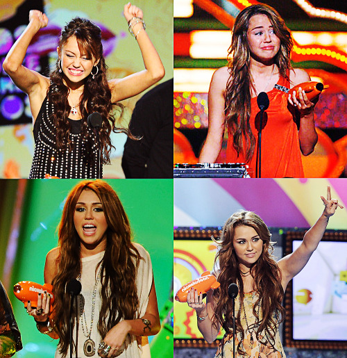 K-Kid&#8217;s Choice Awards <br /> Miley Cyrus alphabet