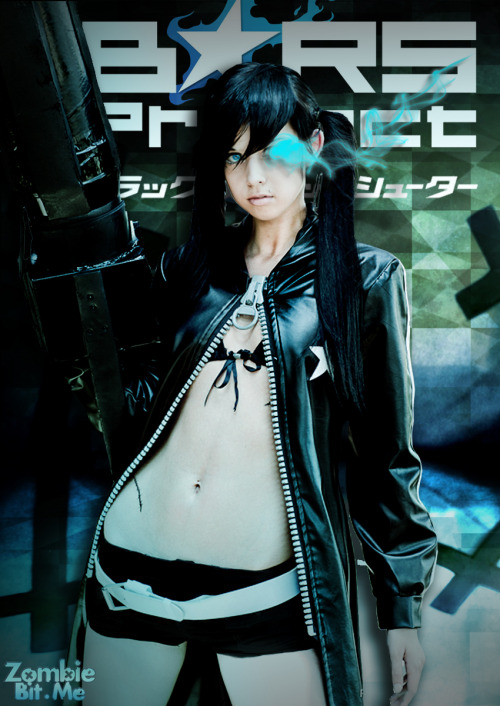 New Black Rock Shooter cosplay print will be available in the zombie shop&gt; http://www.zombiebit.me/Shop.htmlby tomorrow morning. Every purchase comes with free goodies, this purchase also comes with a free desktop version. (: