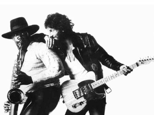 bruce springsteen clarence clemons born to run. Clarence Clemons (Shown here