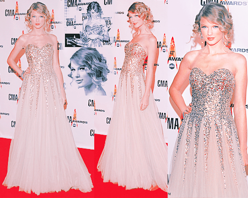  
Top 25 Taylor Swift Red Carpet Looks | 1. 43rd Annual CMA Awards &#8212; 2009

more
