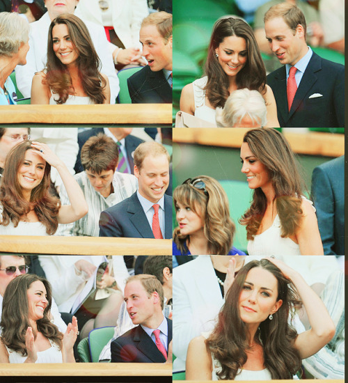 Prince+william+and+kate+middleton+wimbledon+2011