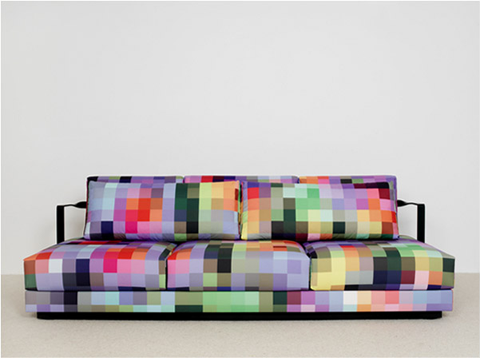 gregmelander:

PIXEL SOFA
A low resolution pixel couch for sure here. via oliphillips
