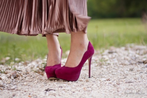 romantic high heels