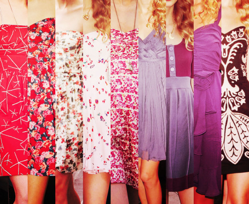 Taylor Swift Must-Haves || 15. Sundresses
&#8220;When you wake up in the tour bus it&#8217;s like, &#8216;Oh. What do I wear?&#8217; And it&#8217;s always a sundress for me. That&#8217;s my go to outfit. I have probably &#8230; over 100 sundresses.&#8221;
(x)
