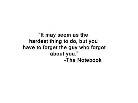 Tagged the notebook quotes nicolas sparks forget forgetting 