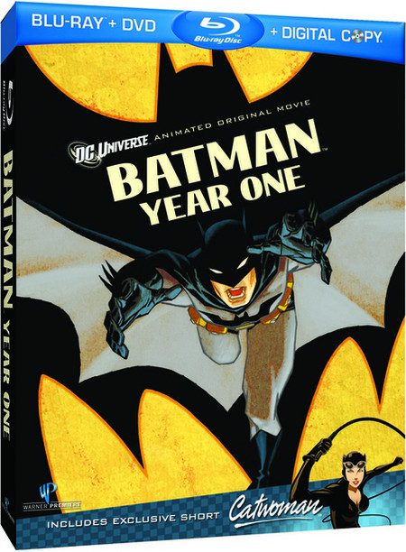 Batman Year One BluRay DVD Combo with Eliza Dushku as Catwoman on both 