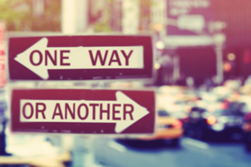 One way or another....