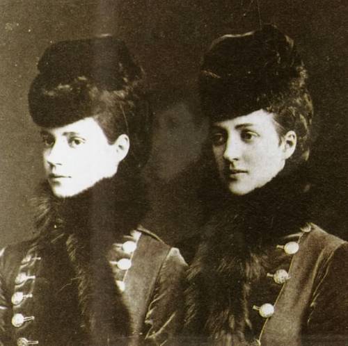  Empress Maria Feodorovna of Russia and Princess Alexandra of Denmark