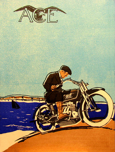 Ace Four by the seaside (by bullittmcqueen)