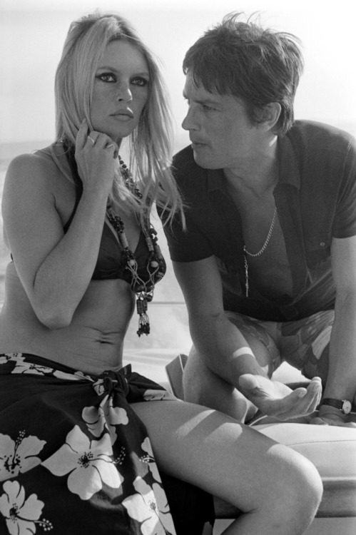 Brigitte Bardot Alain Delon
