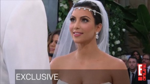 Get Kim Kardashian 39s Wedding Makeup Look So much hubbub on this wedding