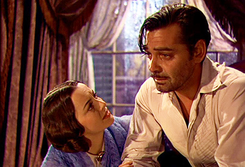  Clark Gable was so distressed over the requirement that he cry on film (during the scene where Melanie is comforting Rhett after Scarlett&#8217;s miscarriage) that he almost quit. Olivia de Havilland convinced him to stay. 