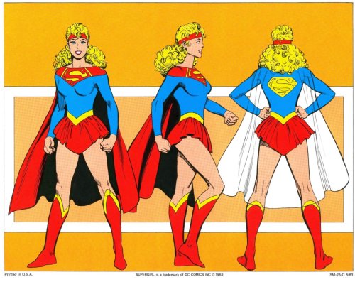iprefereccentric:

Jose Luis Garcia-Lopez

This is PERFECT!
I&#8217;ll have to use this as reference to fix up my 80&#8217;s supergirl cosplay