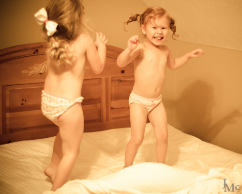 130. For some strange reason, little girls love running around the house while wearing little to no clothing. Don&#8217;t worry&#8230; there&#8217;s never been a single scientific study linking this behavior to any kind of deviancy in adulthood.
(photo: j mcknight photography)