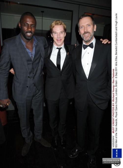 Anyone asking for the original photo, click through for full size
Benedict and Hugh and Idris!!!!!!!!!!!!!!!!!!!