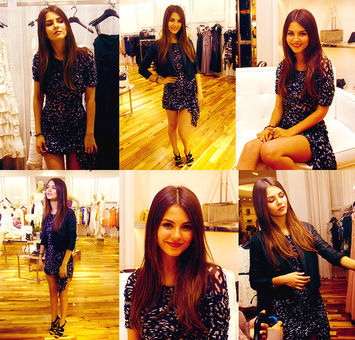 Top 10 Favorite Victoria Justice outfits 9 BCBG Max Azria Introduces