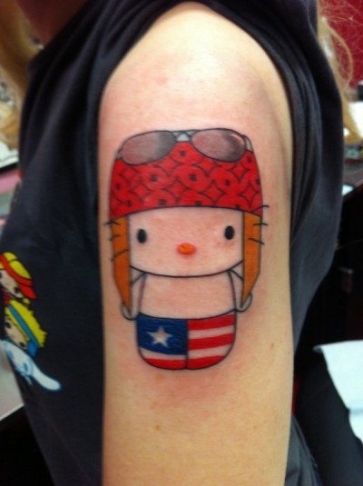 Axl Rose Hello Kitty tattoo Reblogged 6 months ago from gunsnfuckinroses