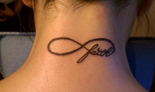 Posted 7 months ago Filed under girl tattoo tattoo neck tattoo faith 