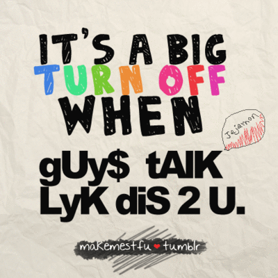 turn off # guys # typography