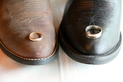  cowboy boots wedding wedding ring engagement western