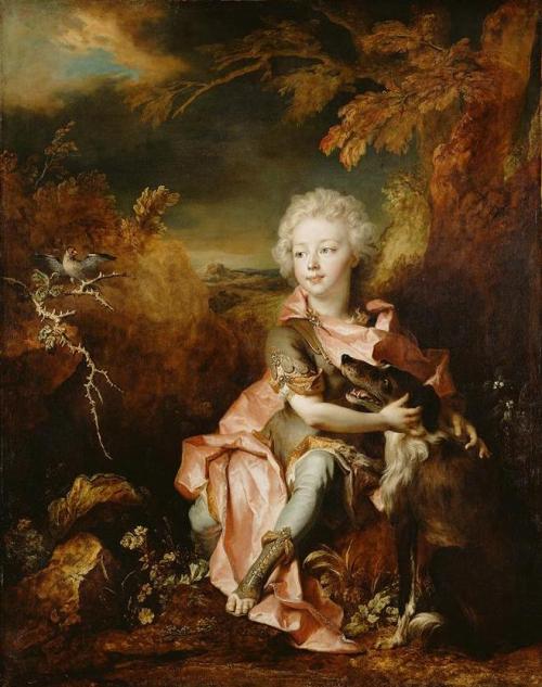 Portrait of a Boy in Fancy Dress by Nicolas de Largilière, 1710-1714.