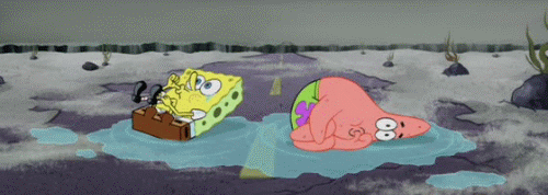 spongebob sad gif