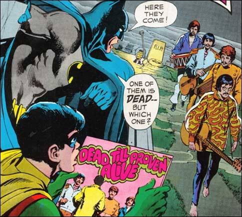 Batman and Robin think Paul's Dead Too