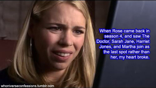  8216When Rose came back in season 4 and saw The Doctor