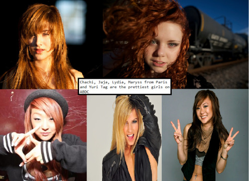 Chachi Jaja Lydia Maryss from Paris and Yuri Tag are the prettiest girls