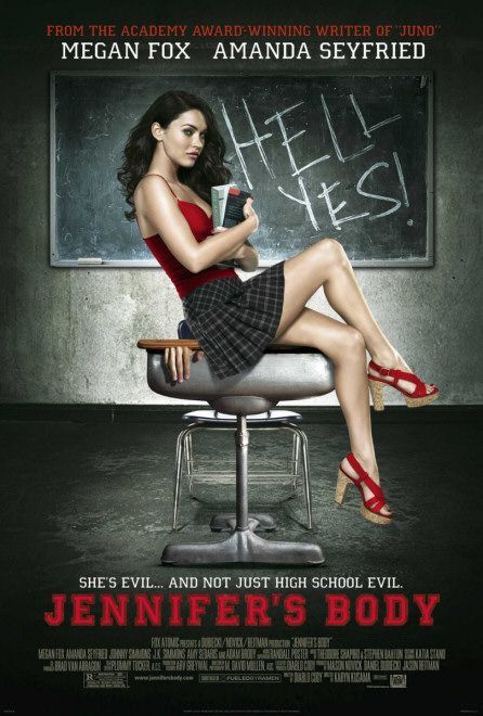 Month Of Horror:
29. Jennifer&#8217;s Body, 2009
What can I say about this movie? Is it good? no, but it&#8217;s not bad either&#8230;
I think it is an entertaining movie, has it&#8217;s moments of good special effects but overall I thought the story was kind of dumb. Maybe that&#8217;s what they were going for, I don&#8217;t know.
The acting is okay, and some of the lines of dialog are really funny, again, I am not sure if that was the intention but I think it works fine.
I think is the kind of movie you put on and turn your brain off. If you like Diablo Cody&#8217;s stuff be sure to check it out. Otherwise watch it when you are really bored.

P.S. The title is from the song &#8220;Jennifer&#8217;s Body&#8221; by Courtney Love&#8217;s band Hole. Also I heard that Diablo Cody was the bartender I am not sure tho.
