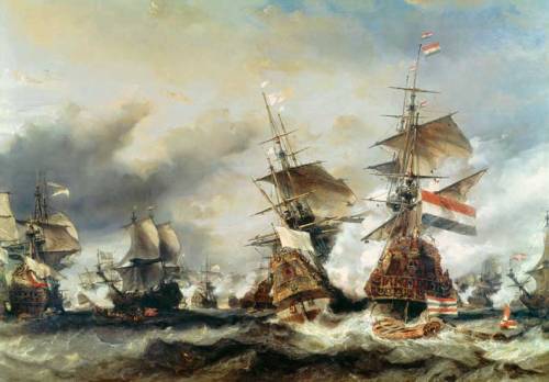 The Battle of Texel
Louis Gabriel Eugene Isabey