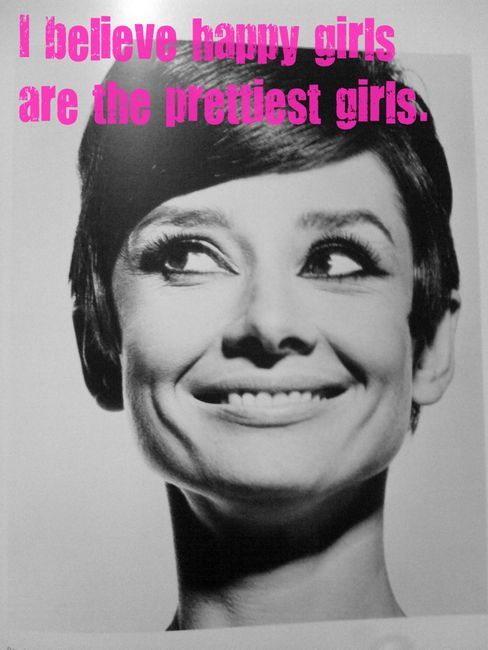 Beauty Icon Audrey Hepburn couldn't have said it better