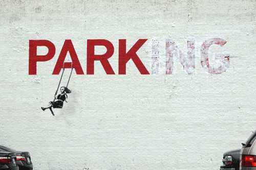 Animated Banksy #2At home, sick, animating all day&#8230;ORIGINAL
