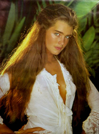 Brooke Shields in Blue Lagoon 1980