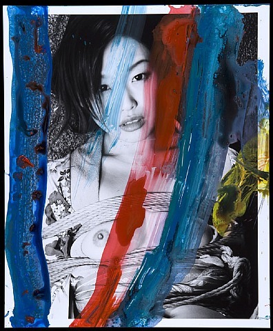 PaINting
“I can shackle the body of a woman, but not her mind. The bonds become an embrace.”
Nobuyoshi Araki

From the Series PaINting by Nobuyoshi Araki from Galerie Bob van Orsouw via artnet 